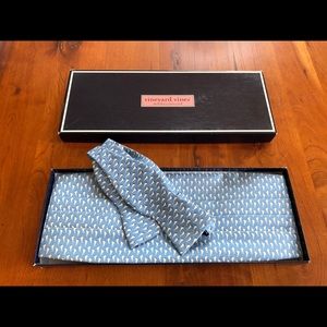 Vineyard Vines: UNC Cummerbund and Bow Tie Set